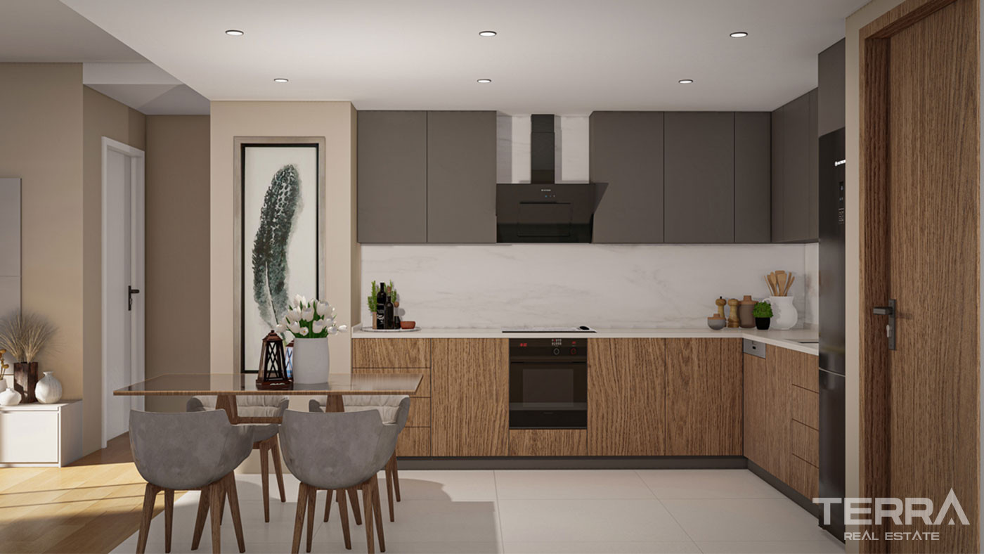 2+1 High Quality Apartments Surrounded by Greenery in Cyprus, Kyrenia - 77632