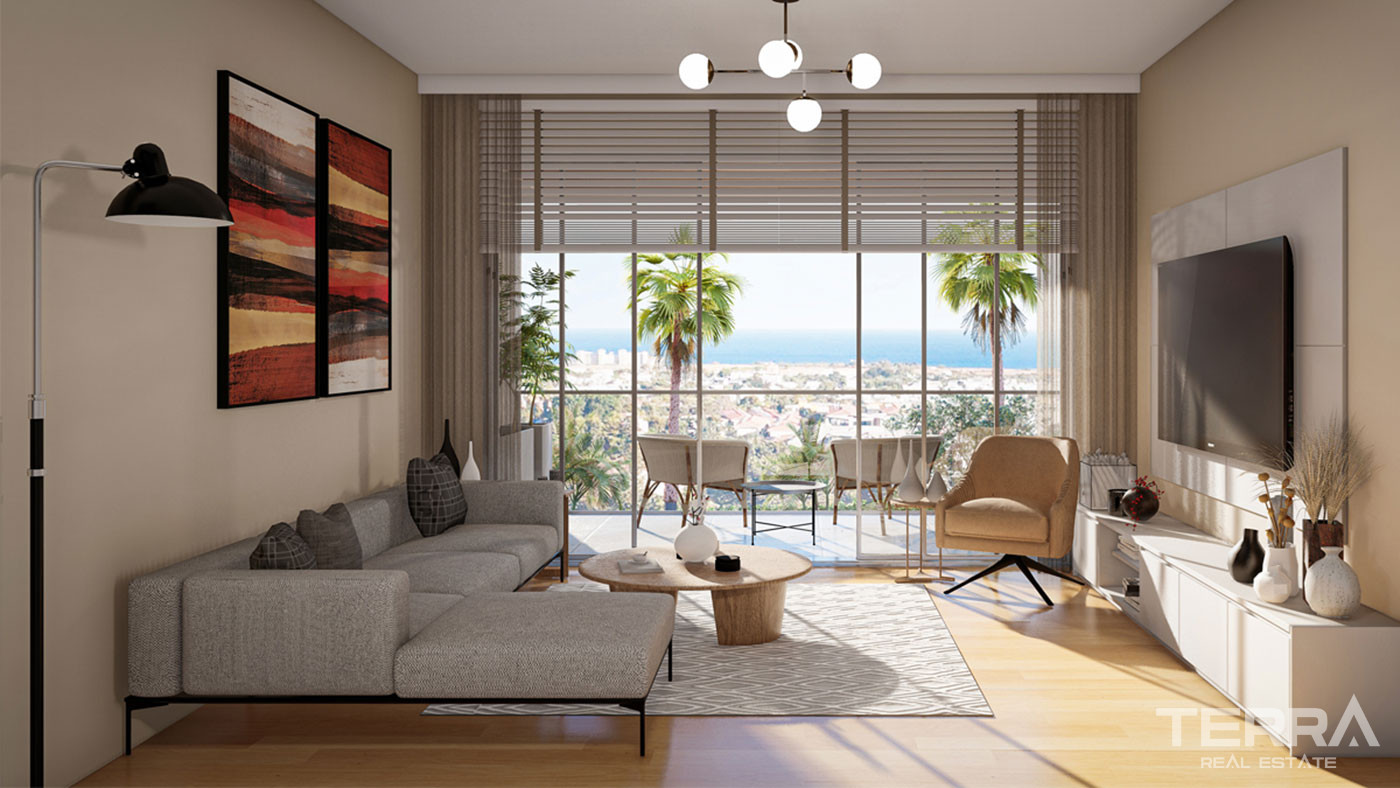 2+1 High Quality Apartments Surrounded by Greenery in Cyprus, Kyrenia - 77633