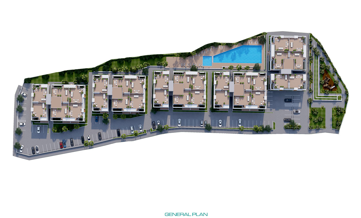 2+1 High Quality Apartments Surrounded by Greenery in Cyprus, Kyrenia - 77635