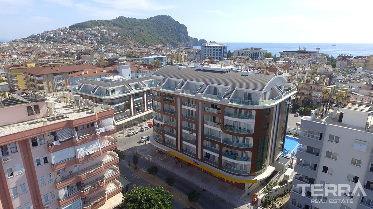 Exclusive apartments for sale near Cleopatra Beach in Alanya - 2980