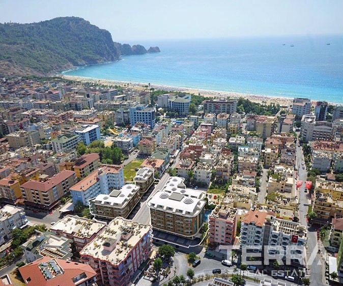 Exclusive apartments for sale near Cleopatra Beach in Alanya - 2988