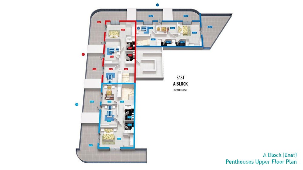 Exclusive apartments for sale near Cleopatra Beach in Alanya - 3008