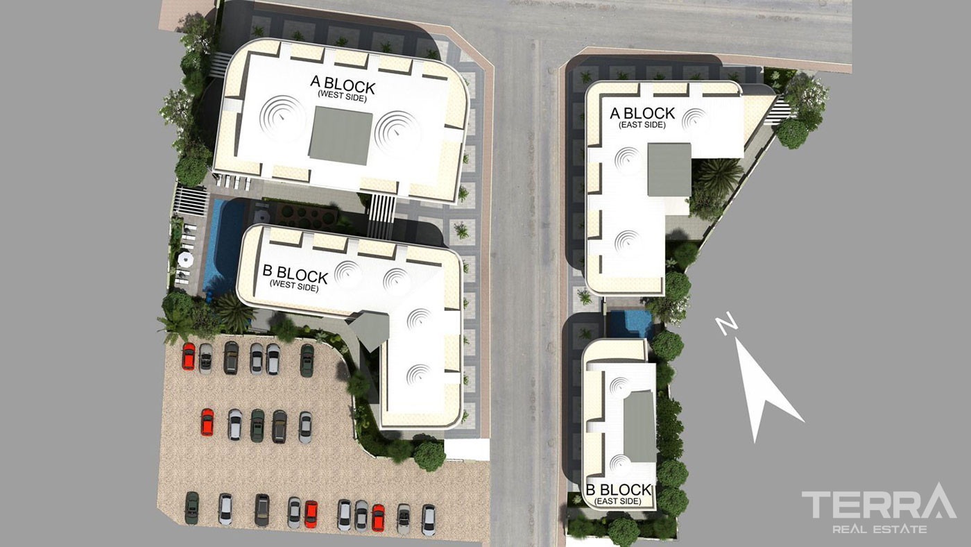 Exclusive apartments for sale near Cleopatra Beach in Alanya - 50642