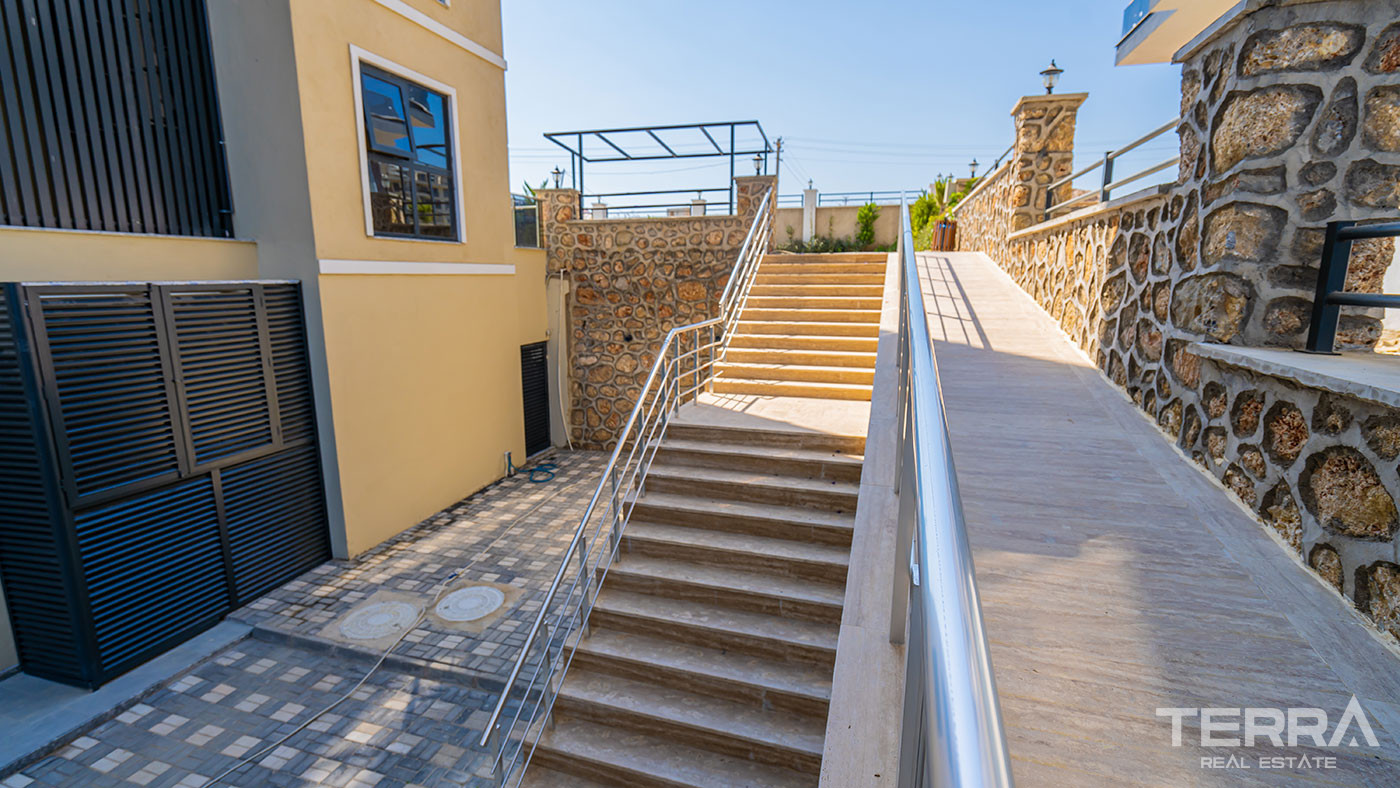 Luxury Apartments with Social Facilities and Beach Shuttle in Alanya - 112876