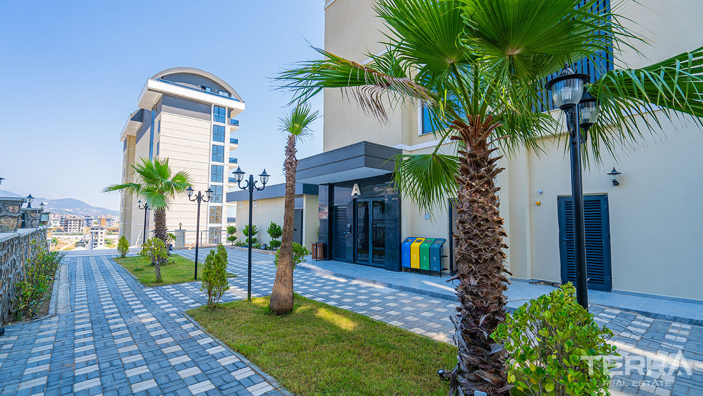 Luxury Apartments with Social Facilities and Beach Shuttle in Alanya - 112877