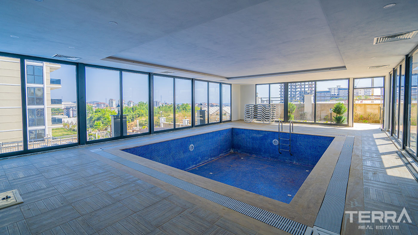 Luxury Apartments with Social Facilities and Beach Shuttle in Alanya - 112878