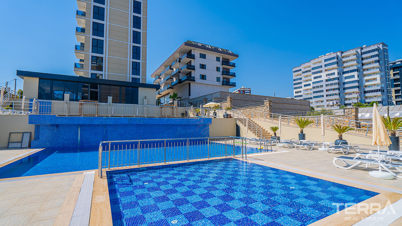 Luxury Apartments with Social Facilities and Beach Shuttle in Alanya - 112881
