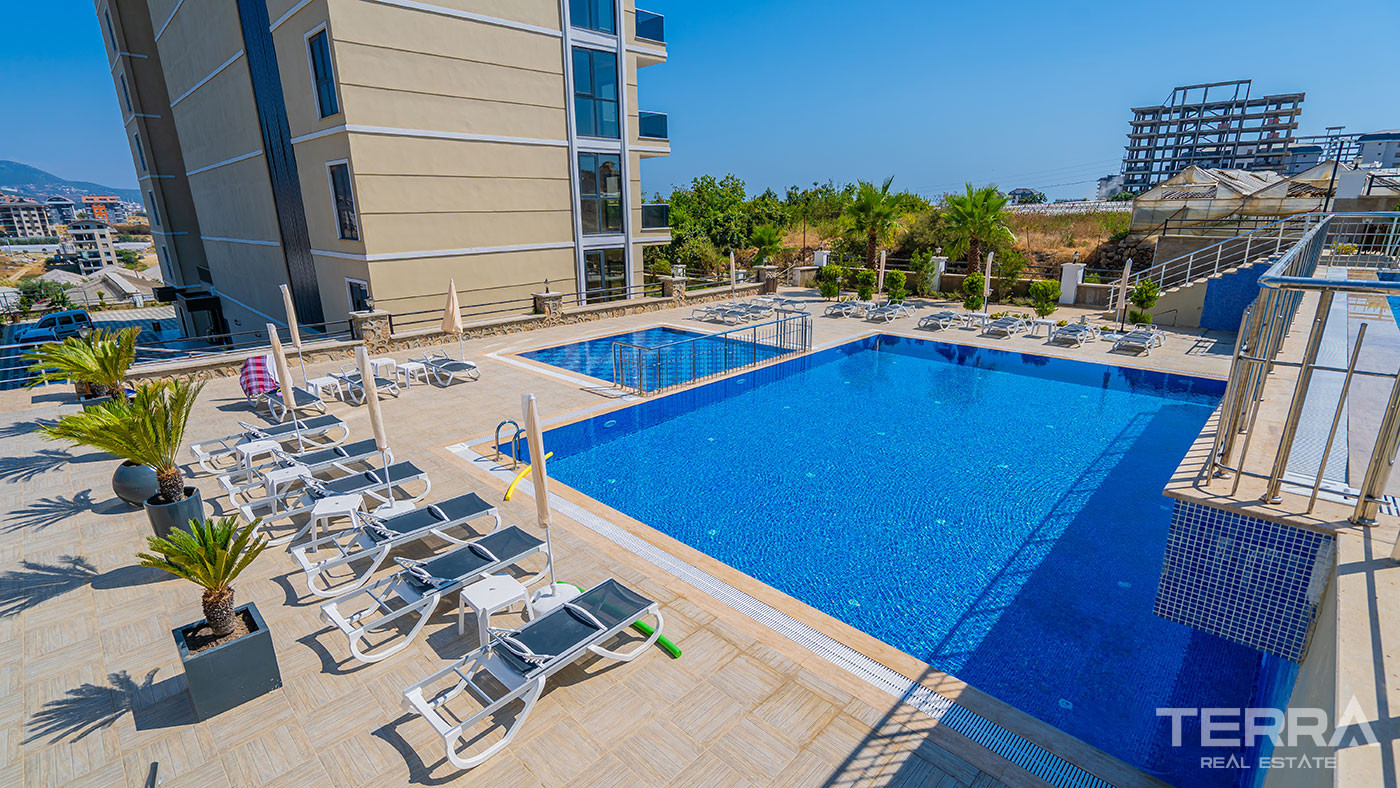 Luxury Apartments with Social Facilities and Beach Shuttle in Alanya - 112882