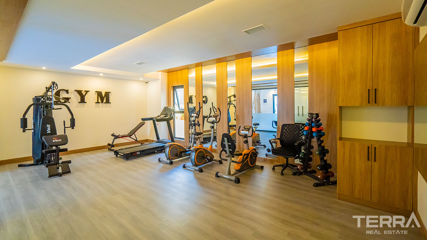 Luxury Apartments with Social Facilities and Beach Shuttle in Alanya - 112883