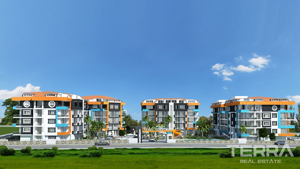 Kestel Residence, sea view apartments in Kestel, Alanya - 3047