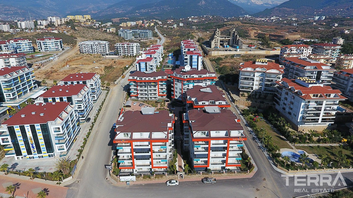 Kestel Residence, sea view apartments in Kestel, Alanya - 3055