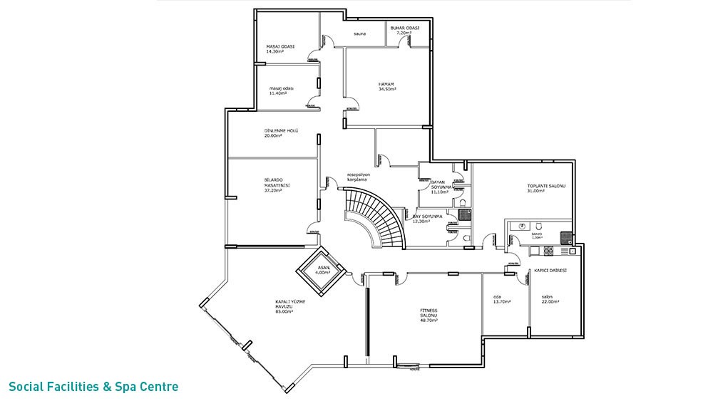 Kestel Residence, sea view apartments in Kestel, Alanya - 3069