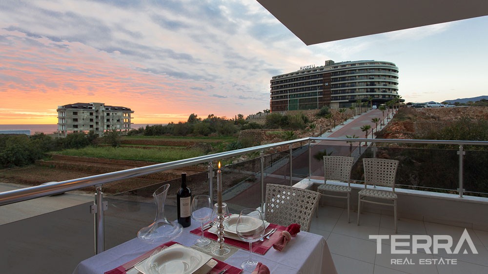 Kestel Residence, sea view apartments in Kestel, Alanya - 3070