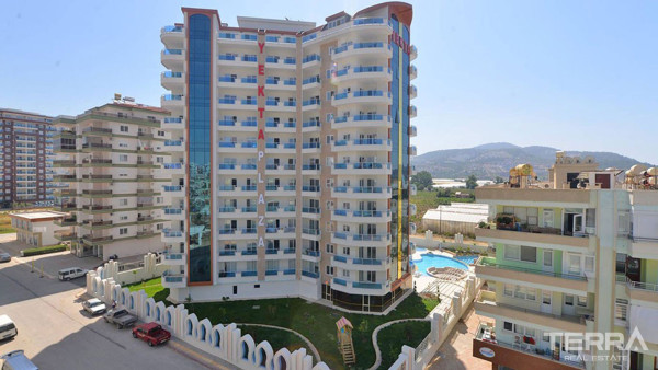 Sea View Apartment with 5 Star Hotel Amenities in Yekta Plaza, Alanya