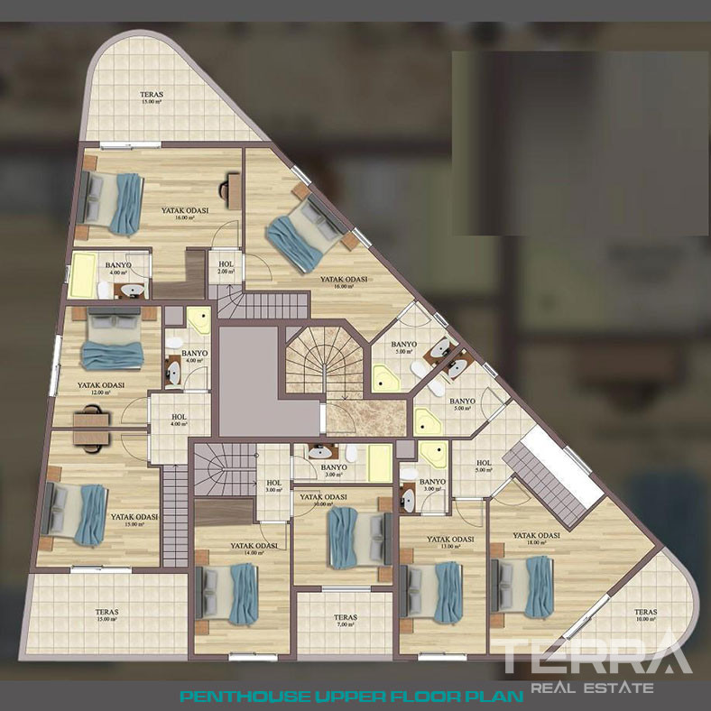 Luxury Antalya Flats with Underfloor Heating in Konyaaltı - 78734