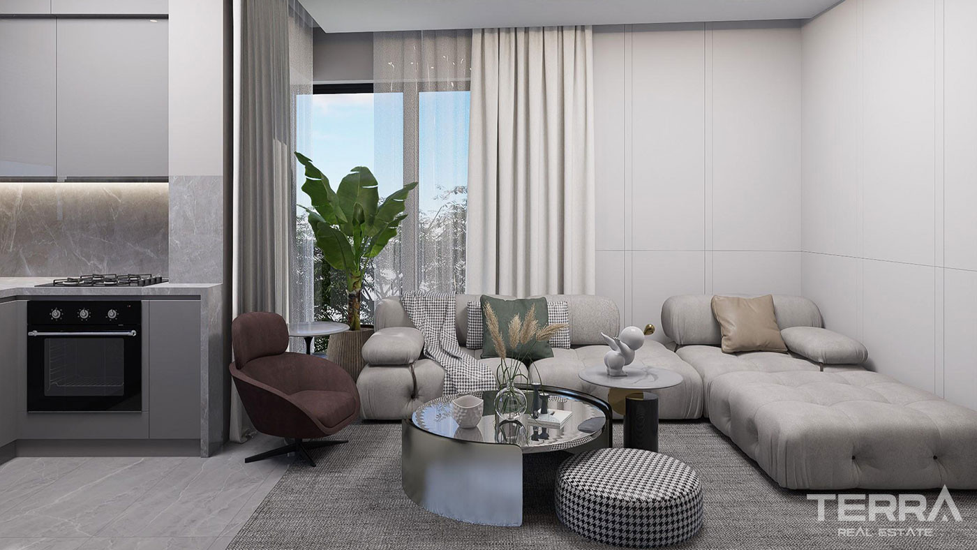 Luxury Antalya Flats with Underfloor Heating in Konyaaltı - 78737