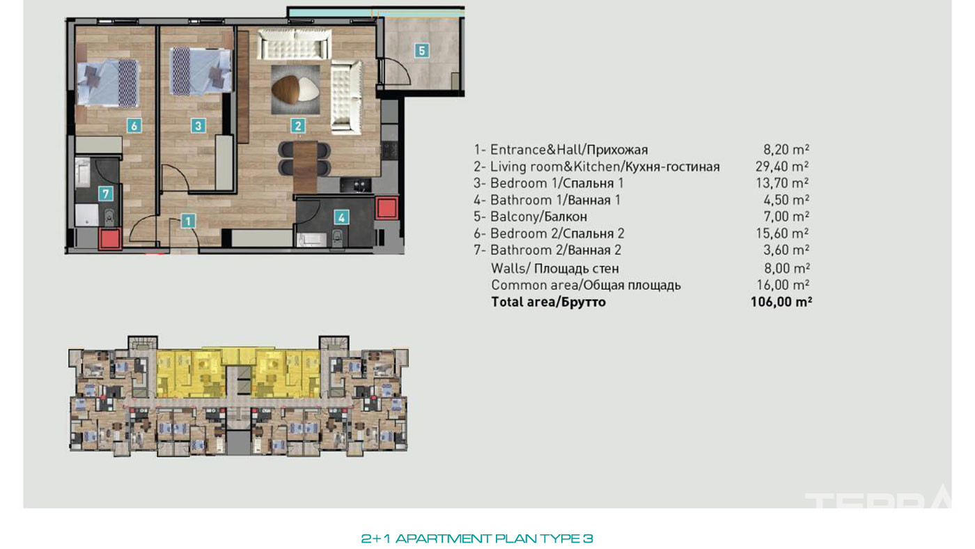 Luxuriöse Investment-Apartments in Meeresnähe in Antalya - 78848