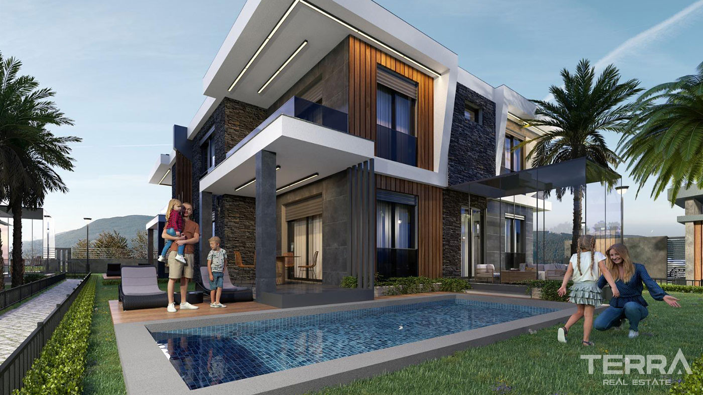 Luxury Twin Villas with Private Pool in Döşemealtı, Antalya - 78888