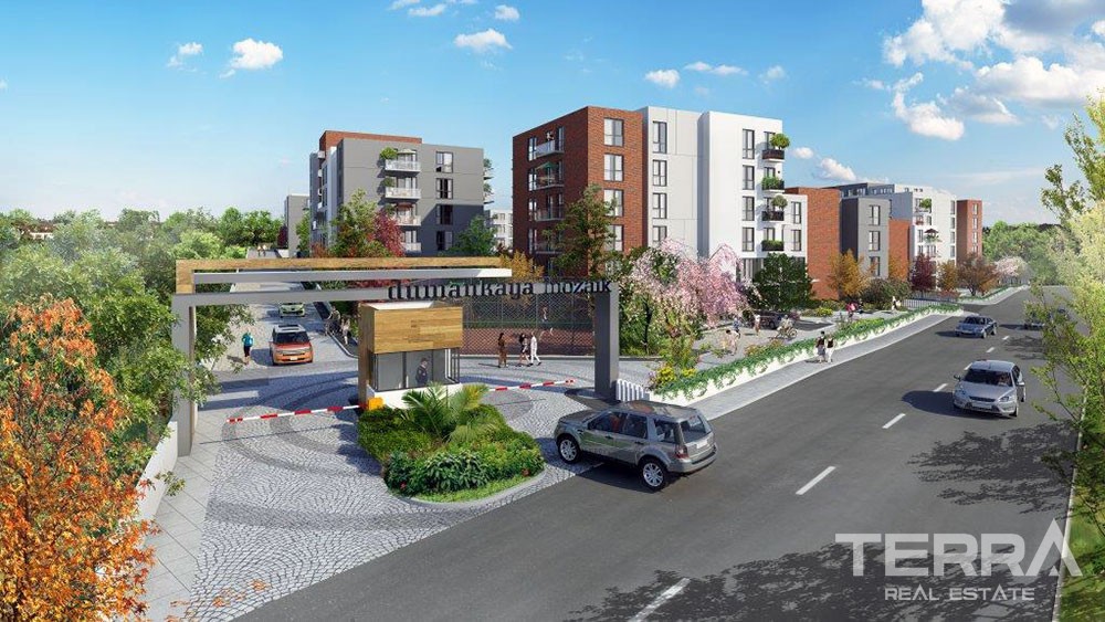 Apartments for sale at Mozaik Istanbul in Sancaktepe, Istanbul - 3200