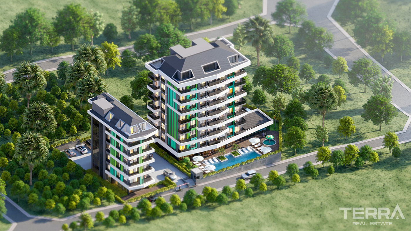 Perfect For Family Living Luxury Apartments in Avsallar, Alanya - 79383