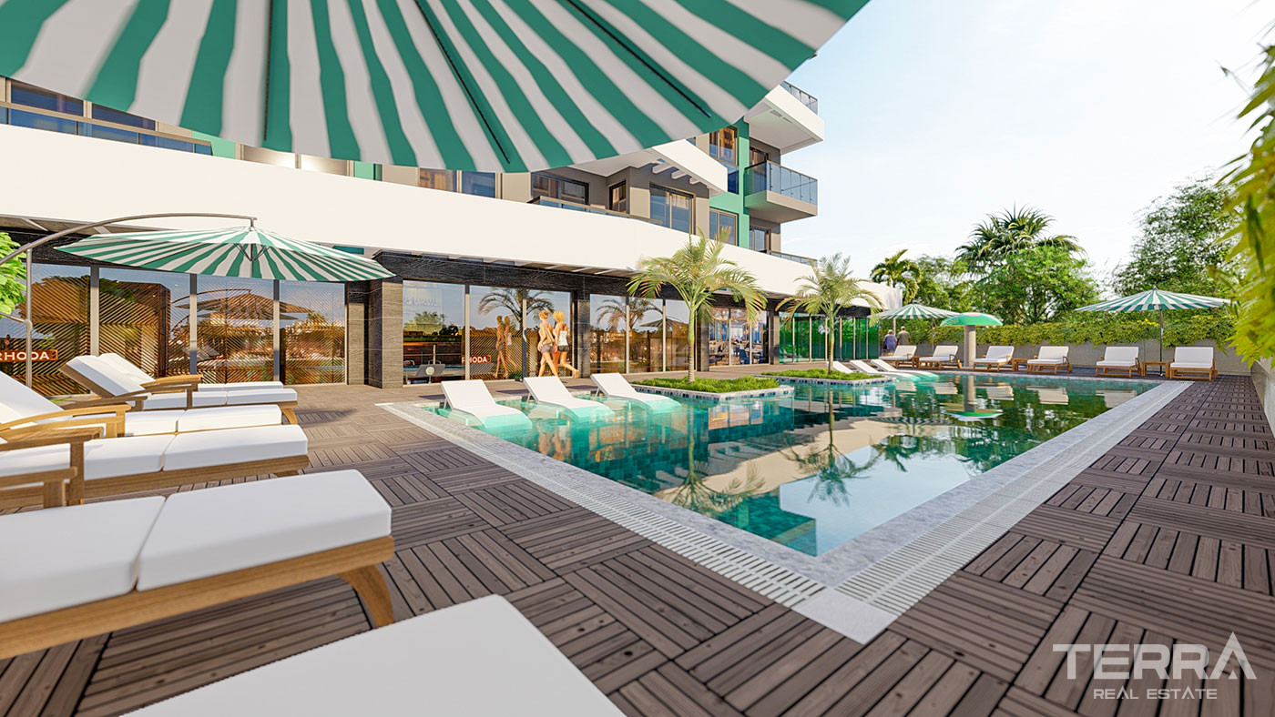 Perfect For Family Living Luxury Apartments in Avsallar, Alanya - 79385