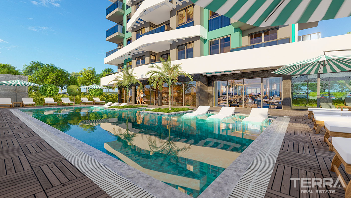 Perfect For Family Living Luxury Apartments in Avsallar, Alanya - 79386