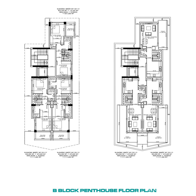 Perfect For Family Living Luxury Apartments in Avsallar, Alanya - 79395