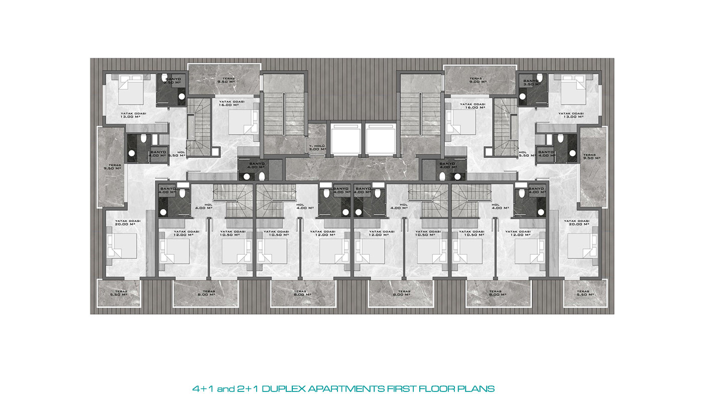 Bargain Priced Apartments in Alanya with Rich Social Facilities - 79555