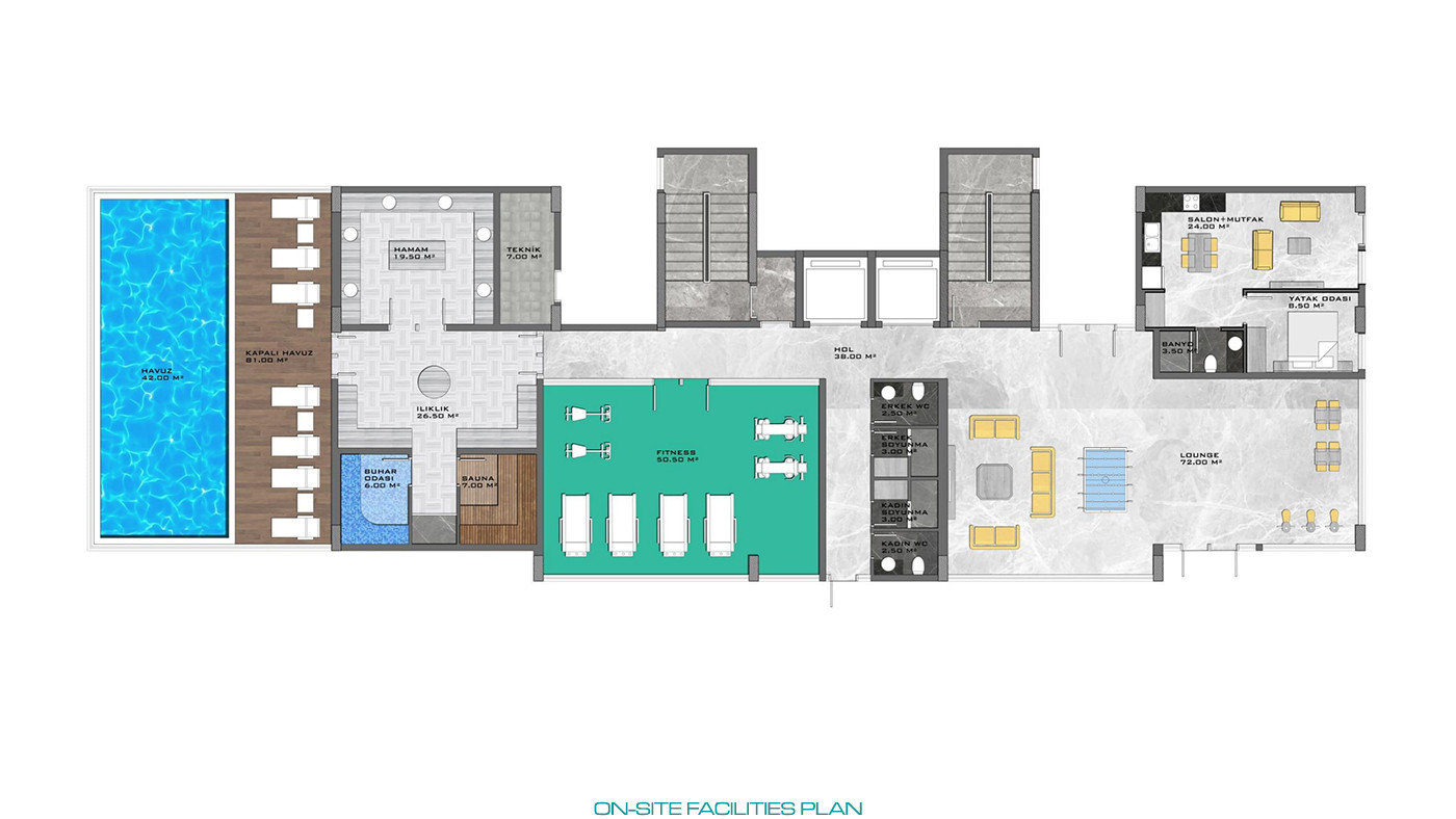 Bargain Priced Apartments in Alanya with Rich Social Facilities - 79557