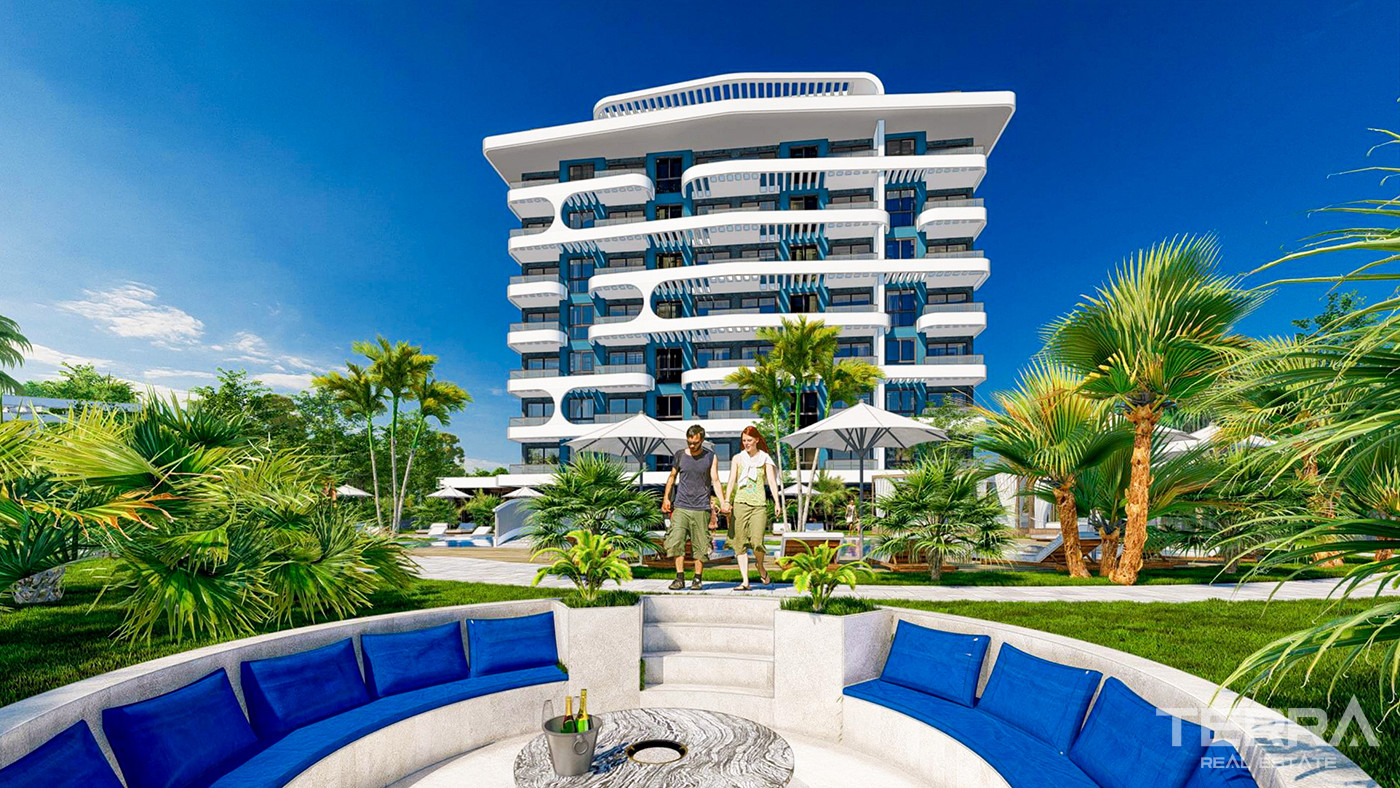 Bargain Priced Apartments in Alanya with Rich Social Facilities - 79568
