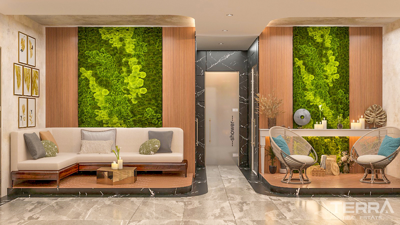 Bargain Priced Apartments in Alanya with Rich Social Facilities - 79579
