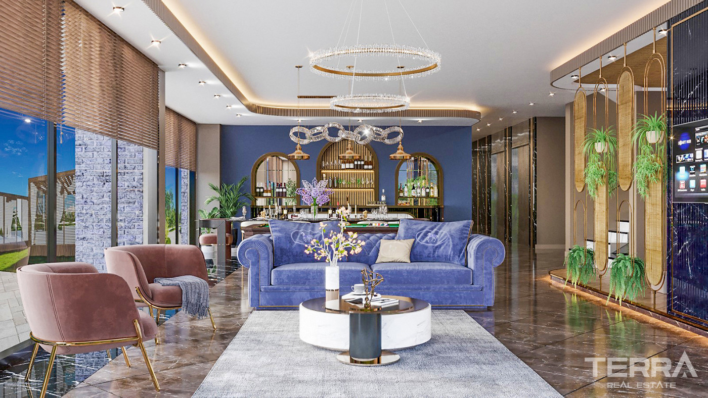 Bargain Priced Apartments in Alanya with Rich Social Facilities - 79580