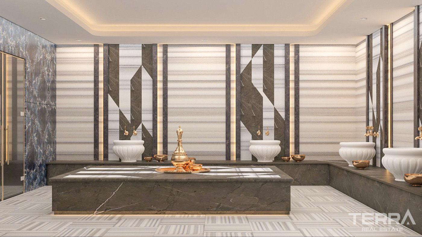 Bargain Priced Apartments in Alanya with Rich Social Facilities - 79585