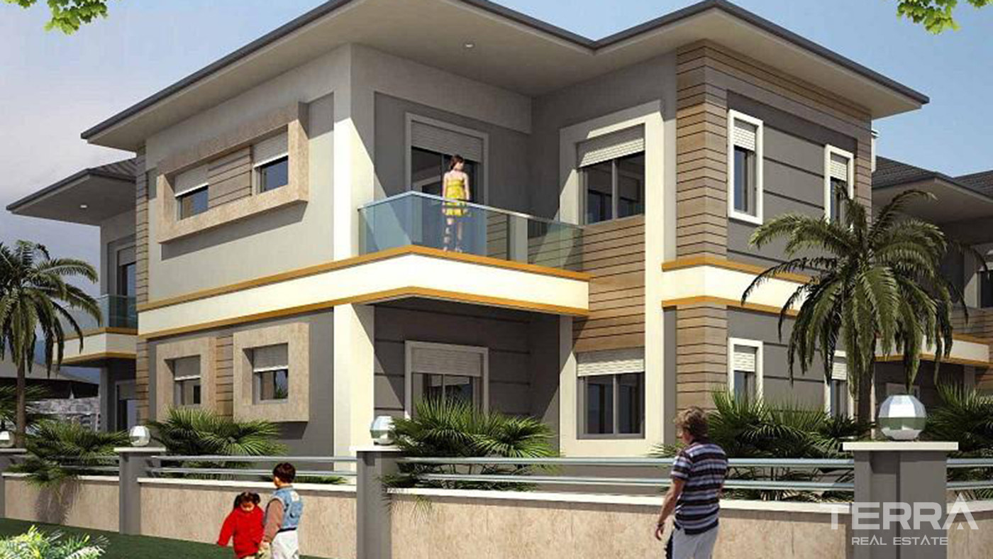 4+1 Villas with Smart Home System and Spacious Living Areas in Antalya - 79591