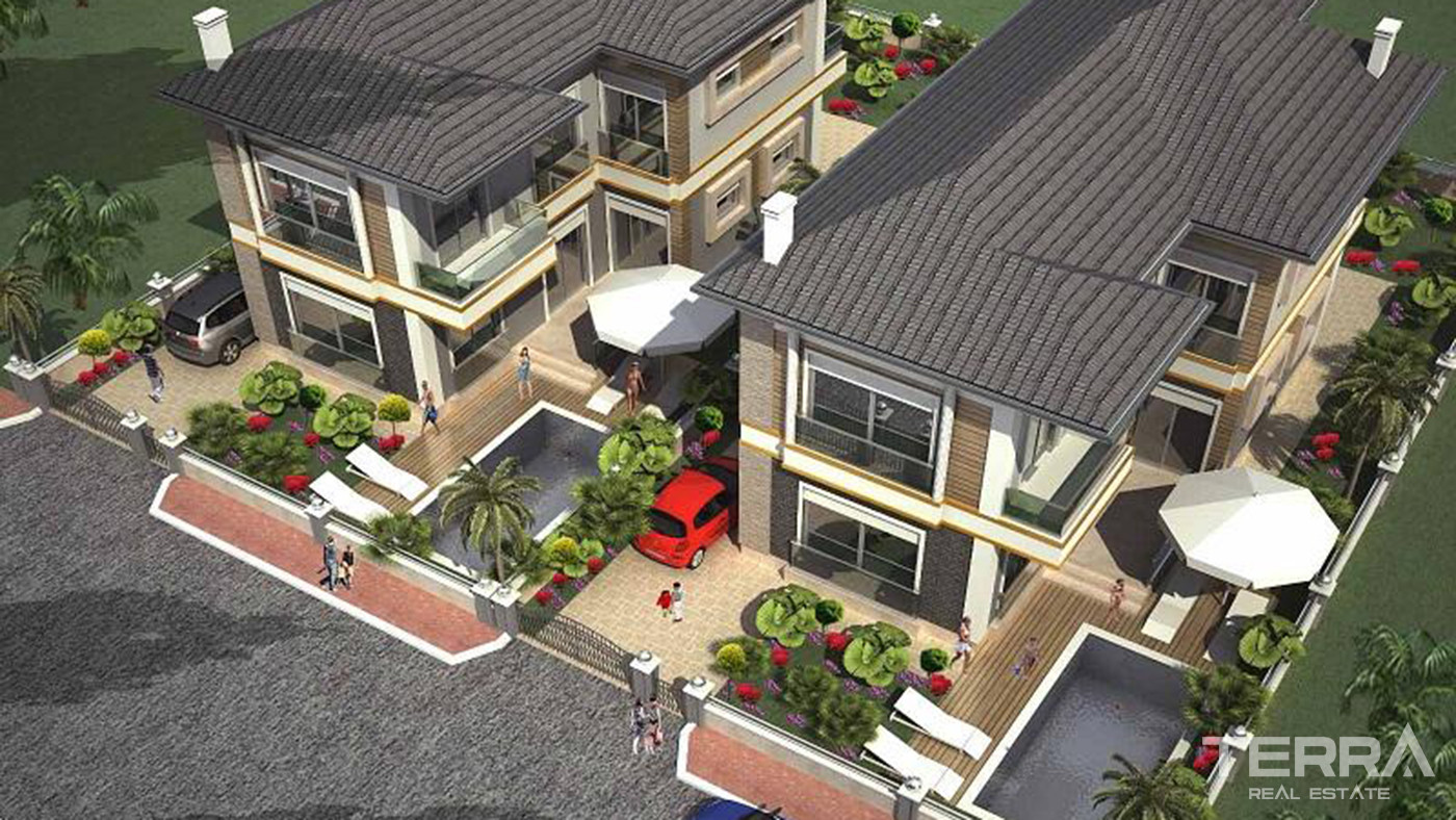 4+1 Villas with Smart Home System and Spacious Living Areas in Antalya - 79593