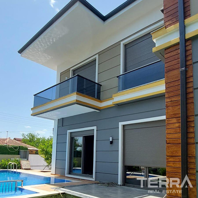 4+1 Villas with Smart Home System and Spacious Living Areas in Antalya - 79595