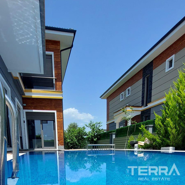 4+1 Villas with Smart Home System and Spacious Living Areas in Antalya - 79596