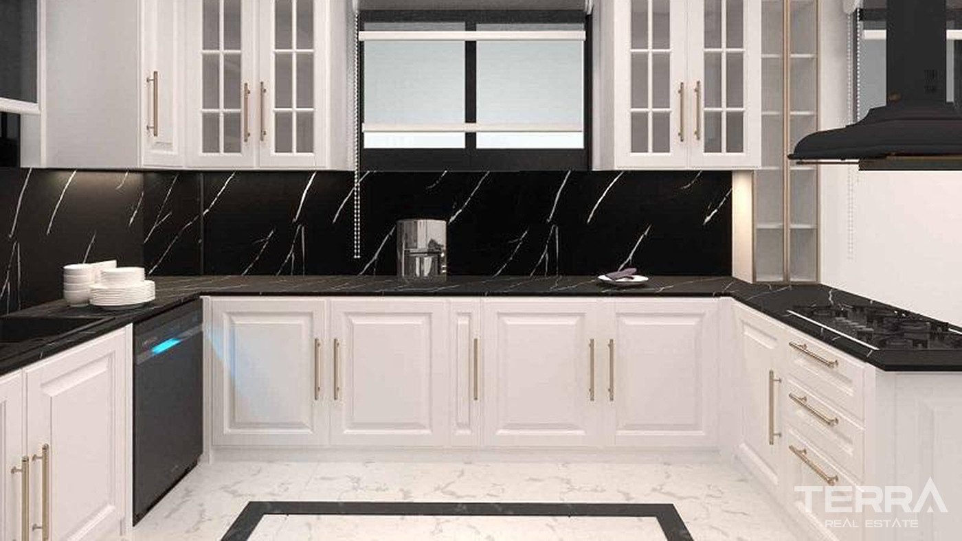 4+1 Villas with Smart Home System and Spacious Living Areas in Antalya - 79604