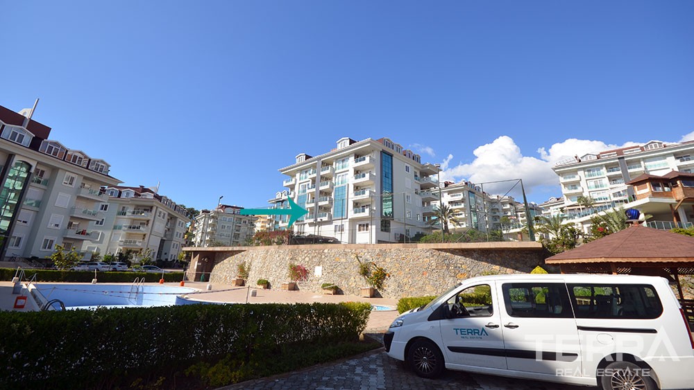 1 bedroom furnished Olive City apartment for sale in Alanya - 3249