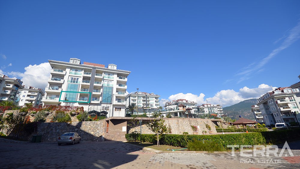 1 bedroom furnished Olive City apartment for sale in Alanya - 3250
