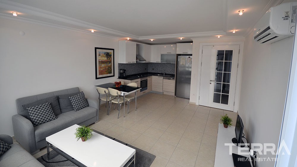 1 bedroom furnished Olive City apartment for sale in Alanya - 3267