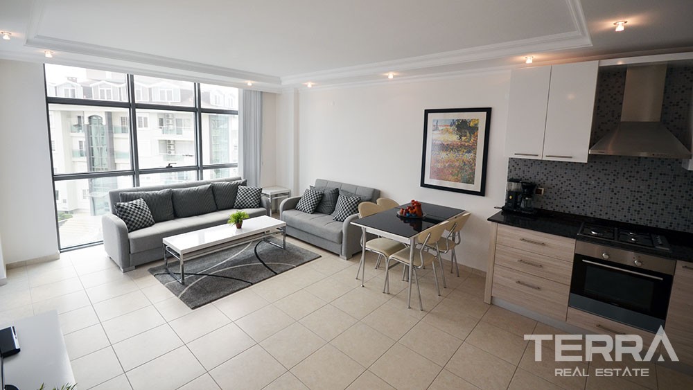 1 bedroom furnished Olive City apartment for sale in Alanya - 3269