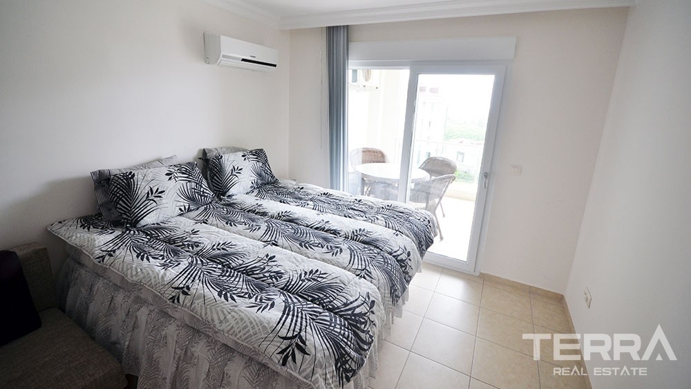1 bedroom furnished Olive City apartment for sale in Alanya - 3273