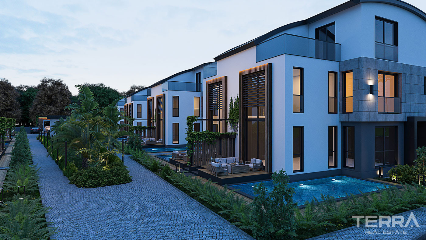 Luxury Semi-Detached Villas in Side Offer First Class Comfort - 79632