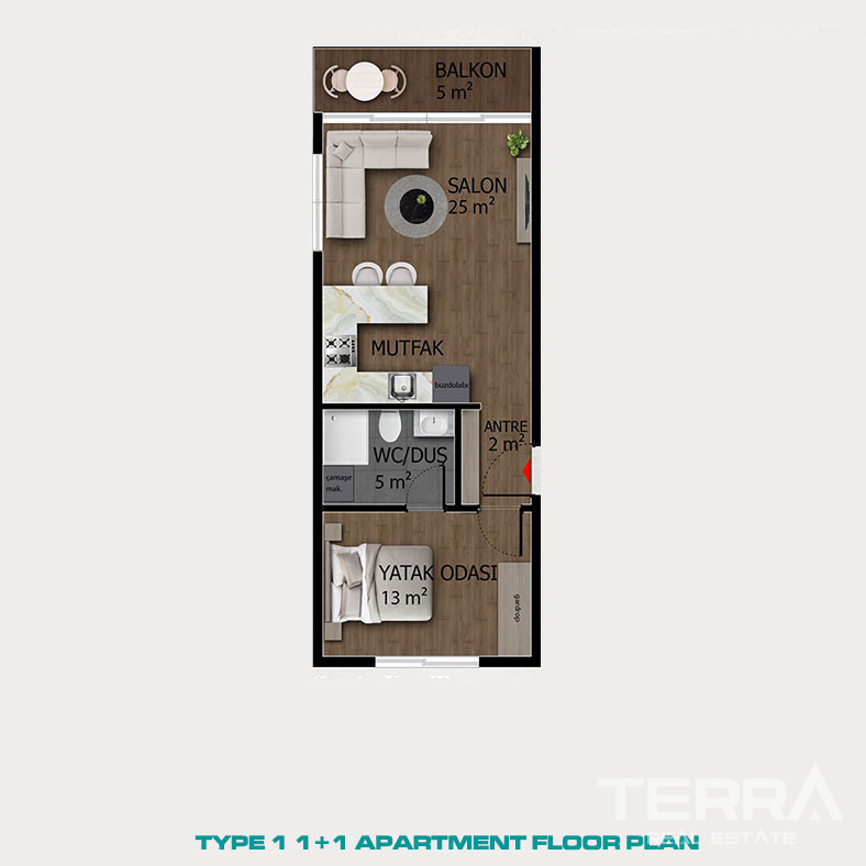 Luxurious and Exclusive Apartments in a Sought After Area of Belek - 79894