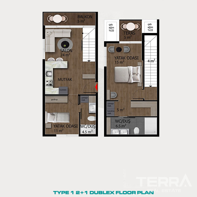 Luxurious and Exclusive Apartments in a Sought After Area of Belek - 79897