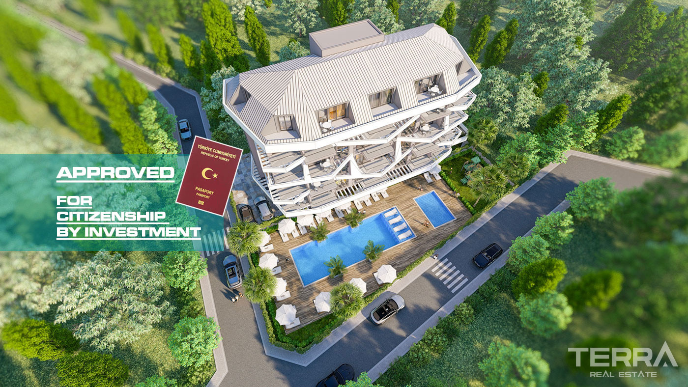Great On Site Facilities from Luxury Alanya Apartments in Oba
