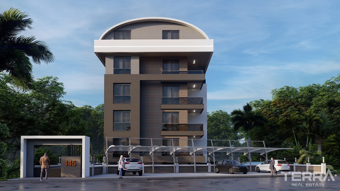 Investment Flats with Pool and Garden View in Payallar, Alanya - 80397