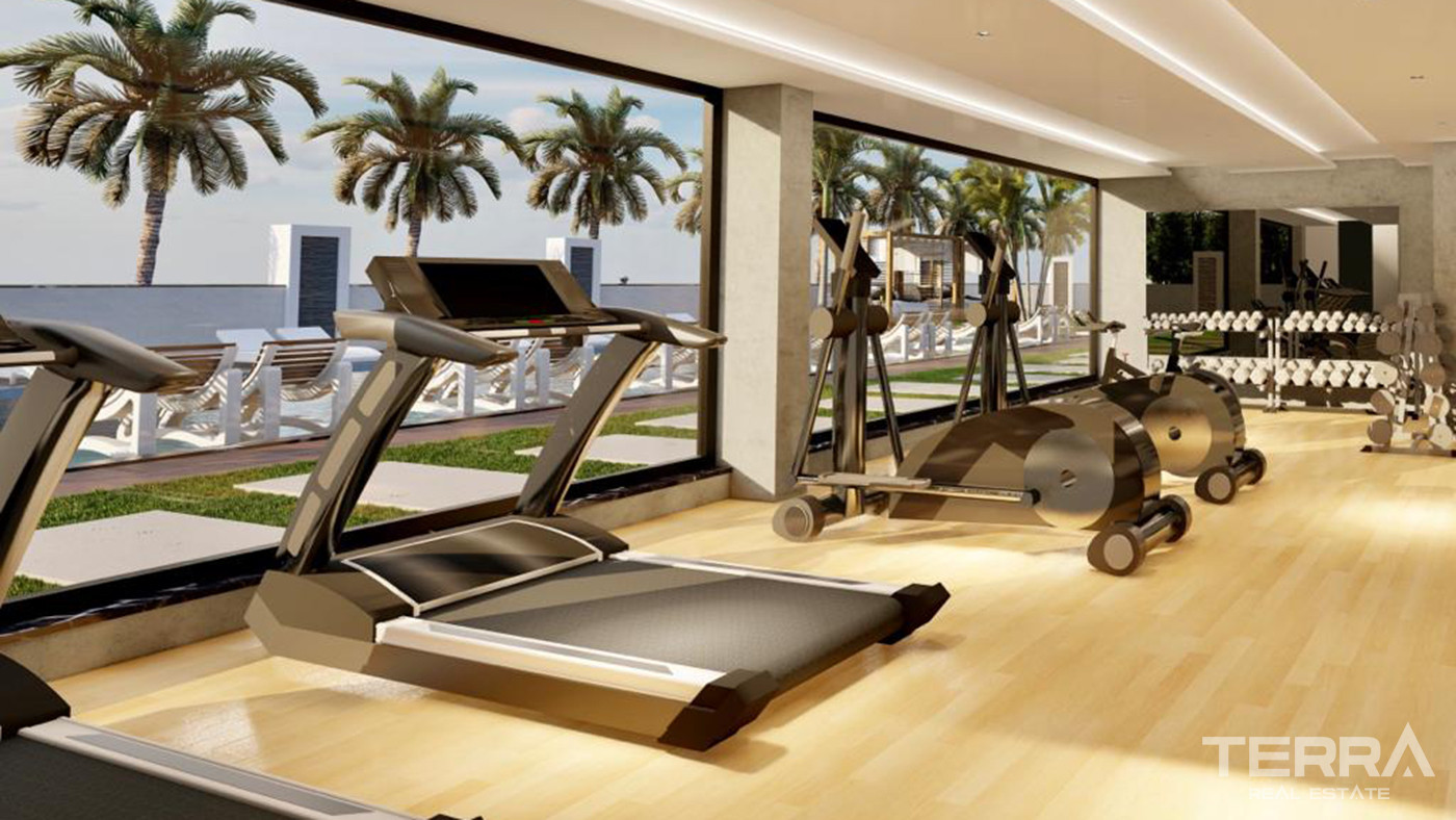 Investment Flats with Pool and Garden View in Payallar, Alanya - 80406