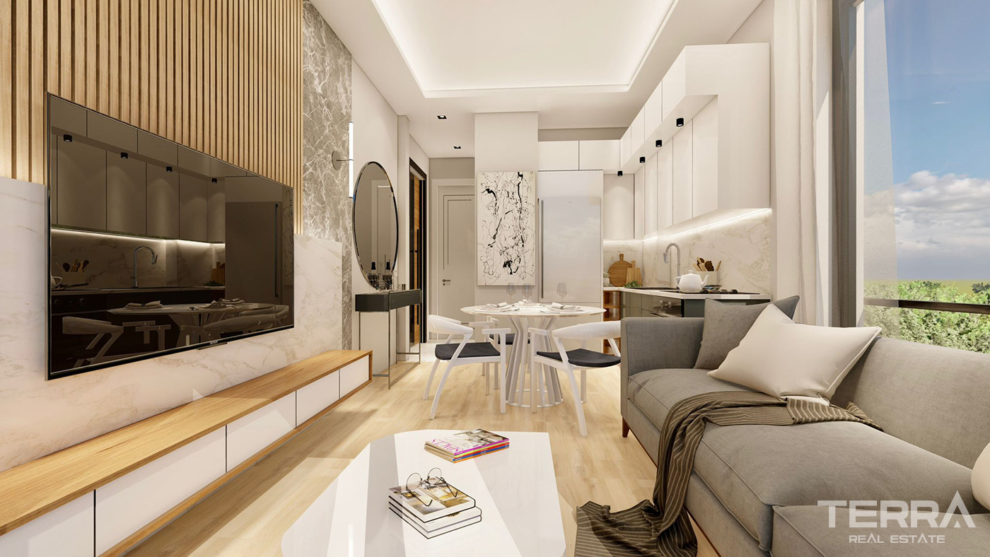 Investment Flats with Pool and Garden View in Payallar, Alanya - 80408